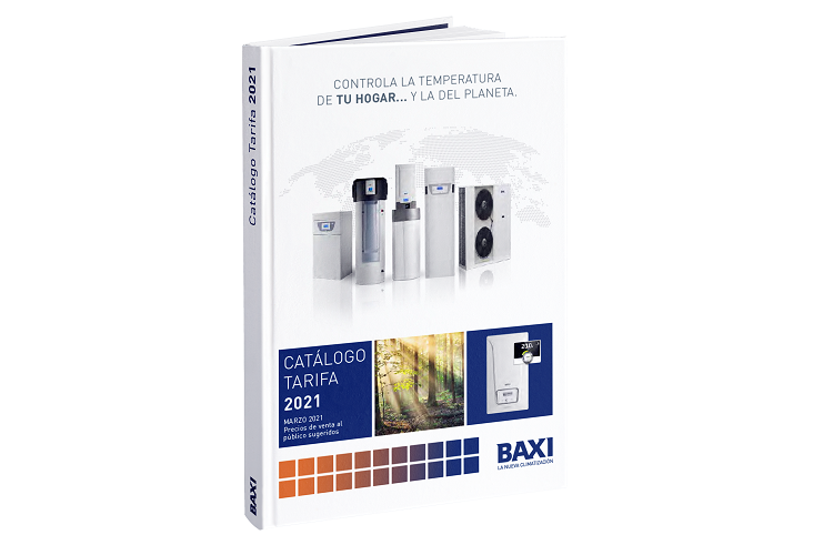 BAXI lanza su Catálogo Tarifa 2021 | Electromarket