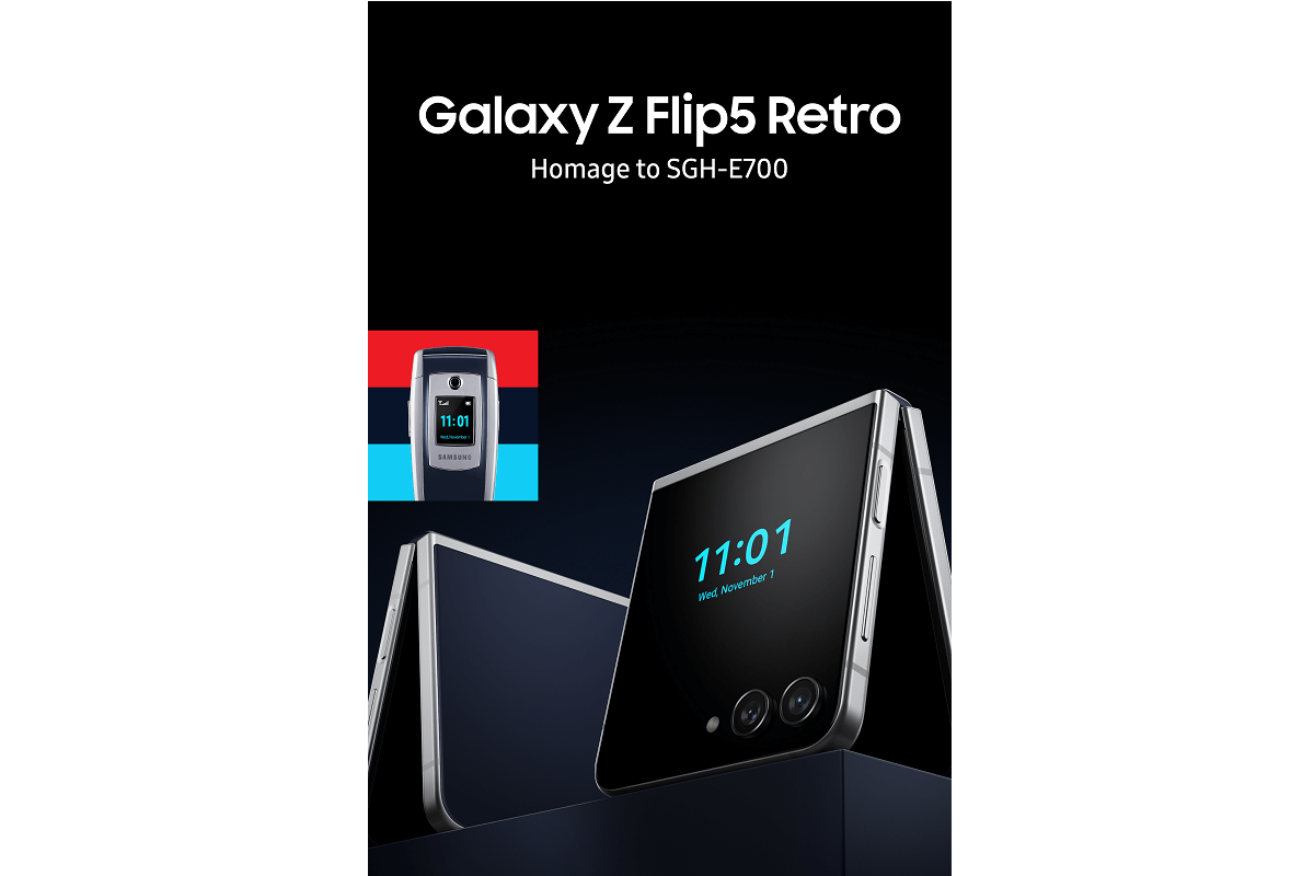 Samsung Se Inspira En Un Móvil De Antaño Para Lanzar El Galaxy Z Flip5